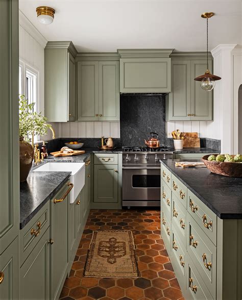 color steel kitchen cabinets|green kitchen cabinet colors.